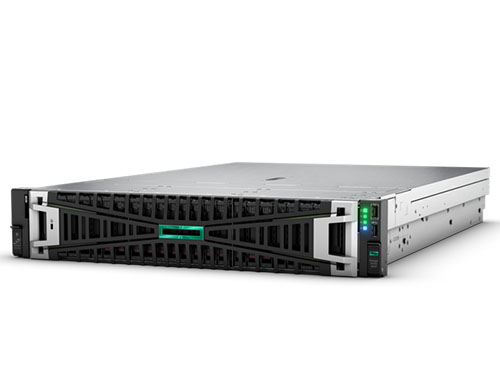 成都HPE服务器总代理 DL345 Gen11机架式服务器（AMD EPYC(霄龙)9254，32核，2.9GHz | 256GB 内存 | 5块*12TB 7.2K SAS 硬盘 | 三年保修）） 产品图